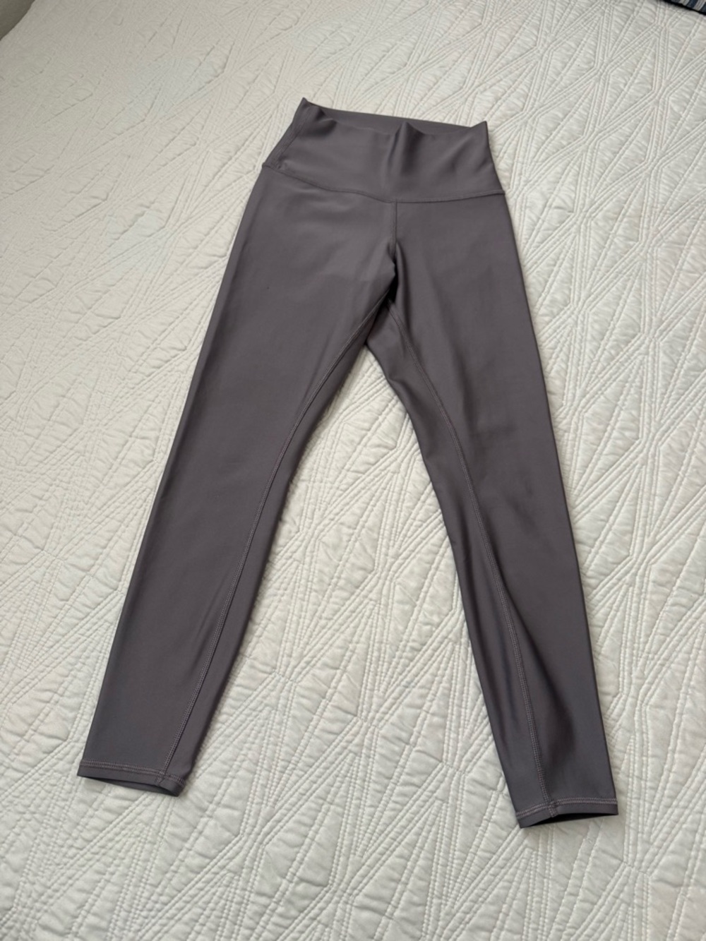 ALO High-Rise Gray Workout Leggings